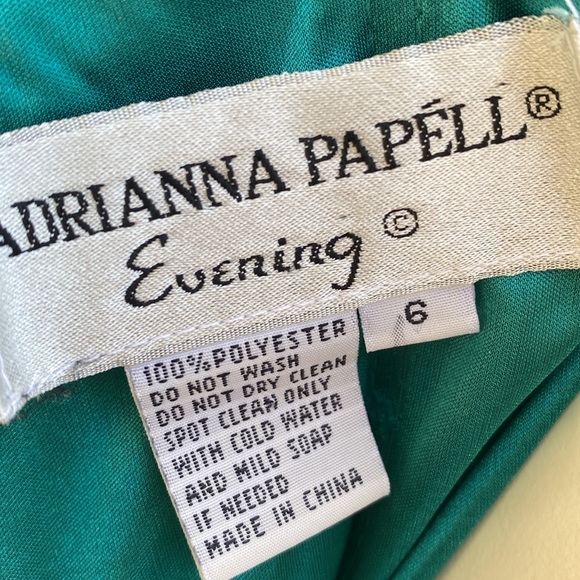 Emerald green sequins evening maxi dress - Picture 8 of 8